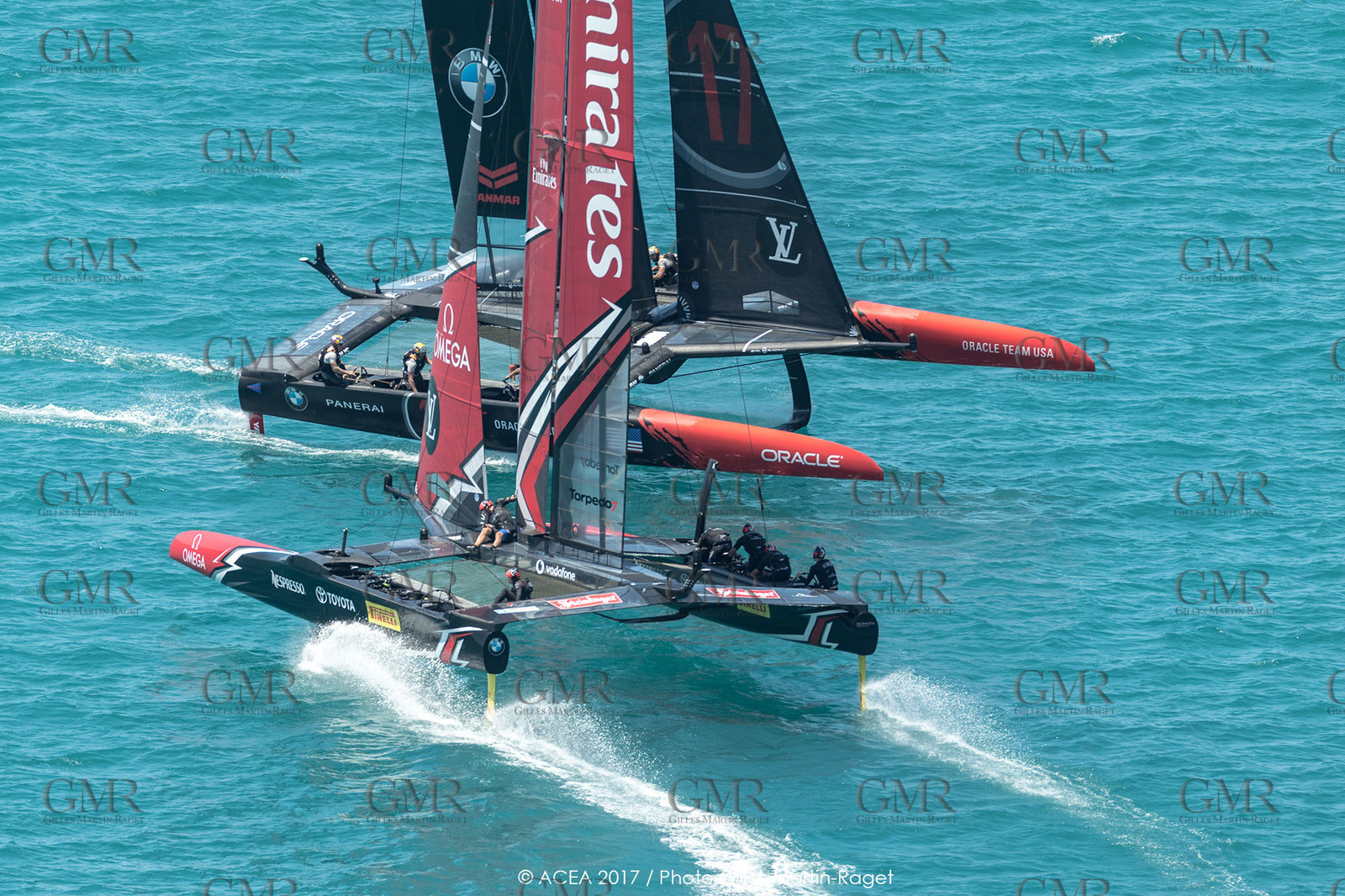 18 06 2017 - Bermuda (BDA) - 35th America's Cup 2017 - 35th America's Cup Match Presented by Louis Vuitton