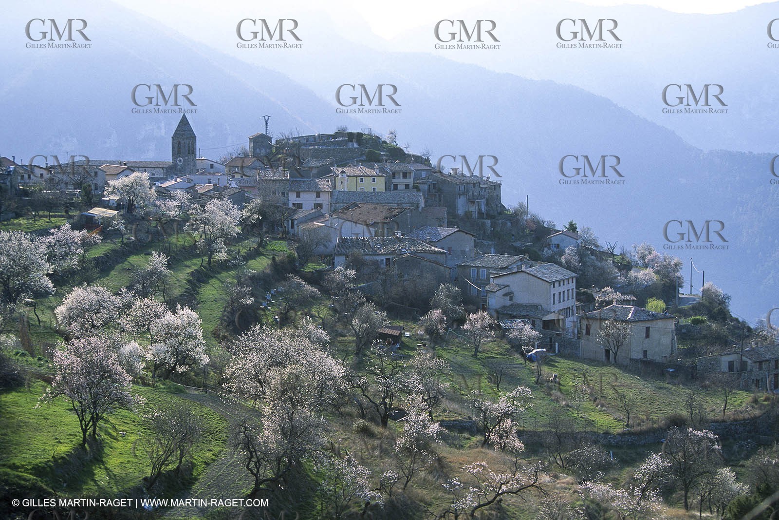 France - Côte d'Azur - Villages perchés des Alpes Maritimes - Utelle