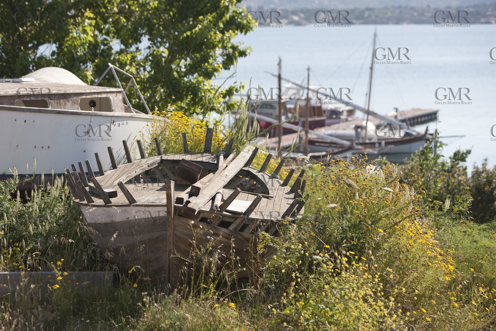 19 05 2010 - La Maddalena (ITA, Sardinia) - Carrano boatyard and Passo della Moneta Marina