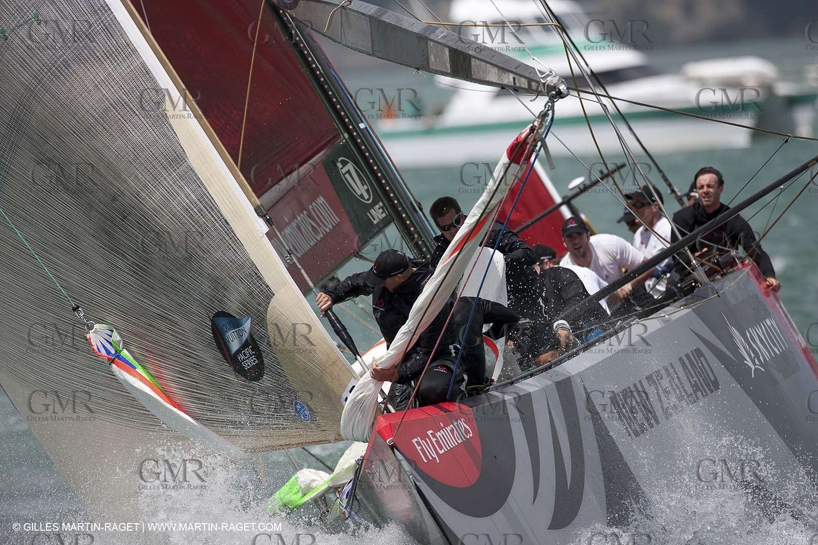 31 01 2009 - Auckland (NZL) -  Louis Vuitton Pacific Series -  Racing Day 2