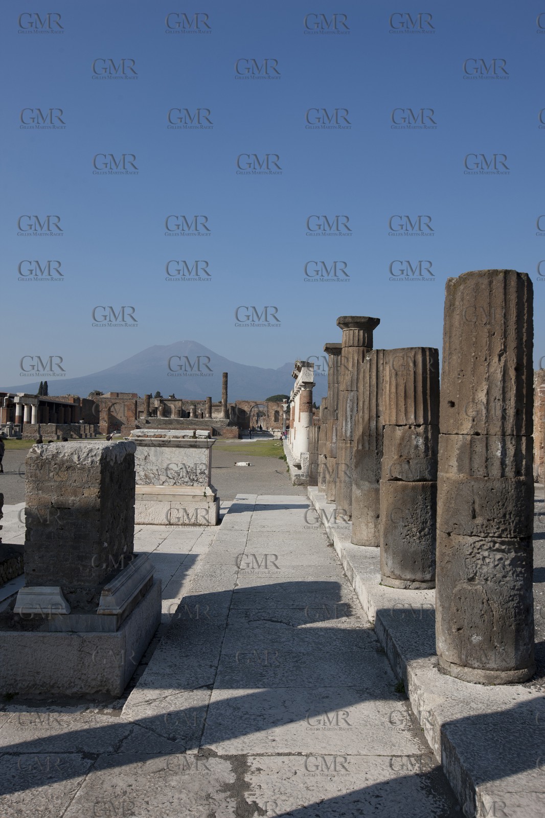 24 02 2012 - Naples (ITA) - 34th America's Cup - America's Cup World Series Naples 2012 - Naples Preview - Pompei roman ruins