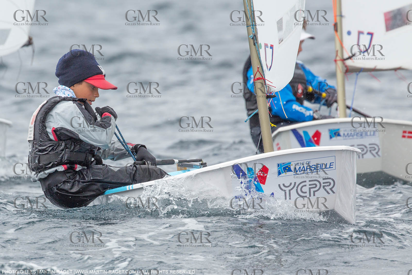 15 04 2016, Marseille (FRA,13), SNIM Dériveurs, Coupe Internationale de Printemps Optimist, Final Day
