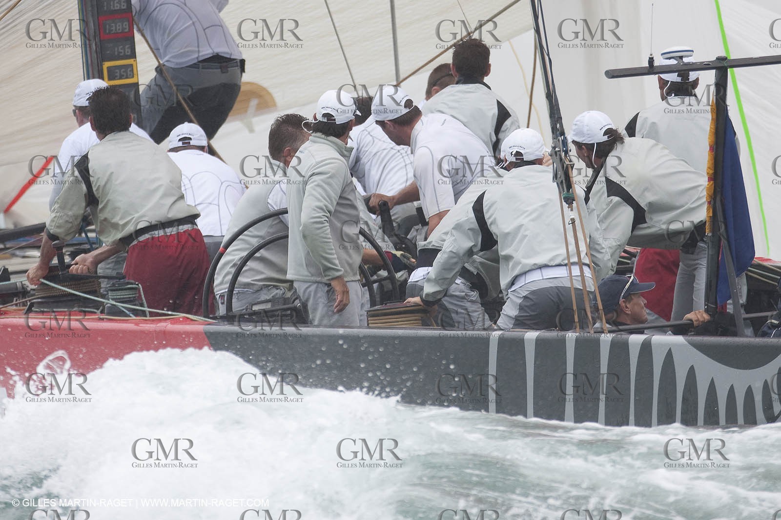 09 02 2009 - Auckland (NZL) -  Louis Vuitton Pacific Series -  Racing Day 9 - Round Robin 2