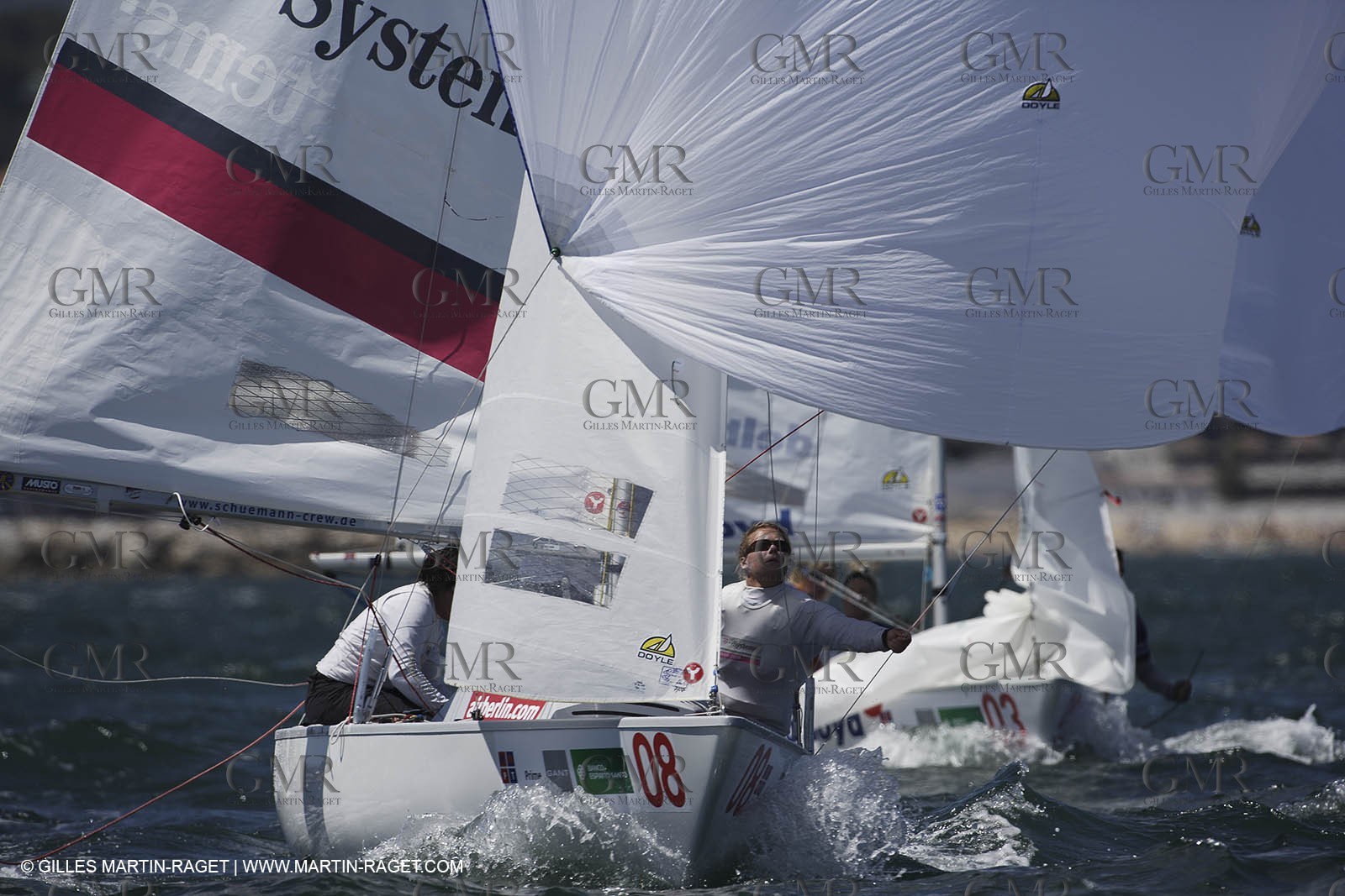 11-05-07 - ISAF SAILING WORLD CHAMPIONSHIPS - CASCAIS 2007 - DAY 8 - Yingling - Medal race - Ayton - Webb - Wilson