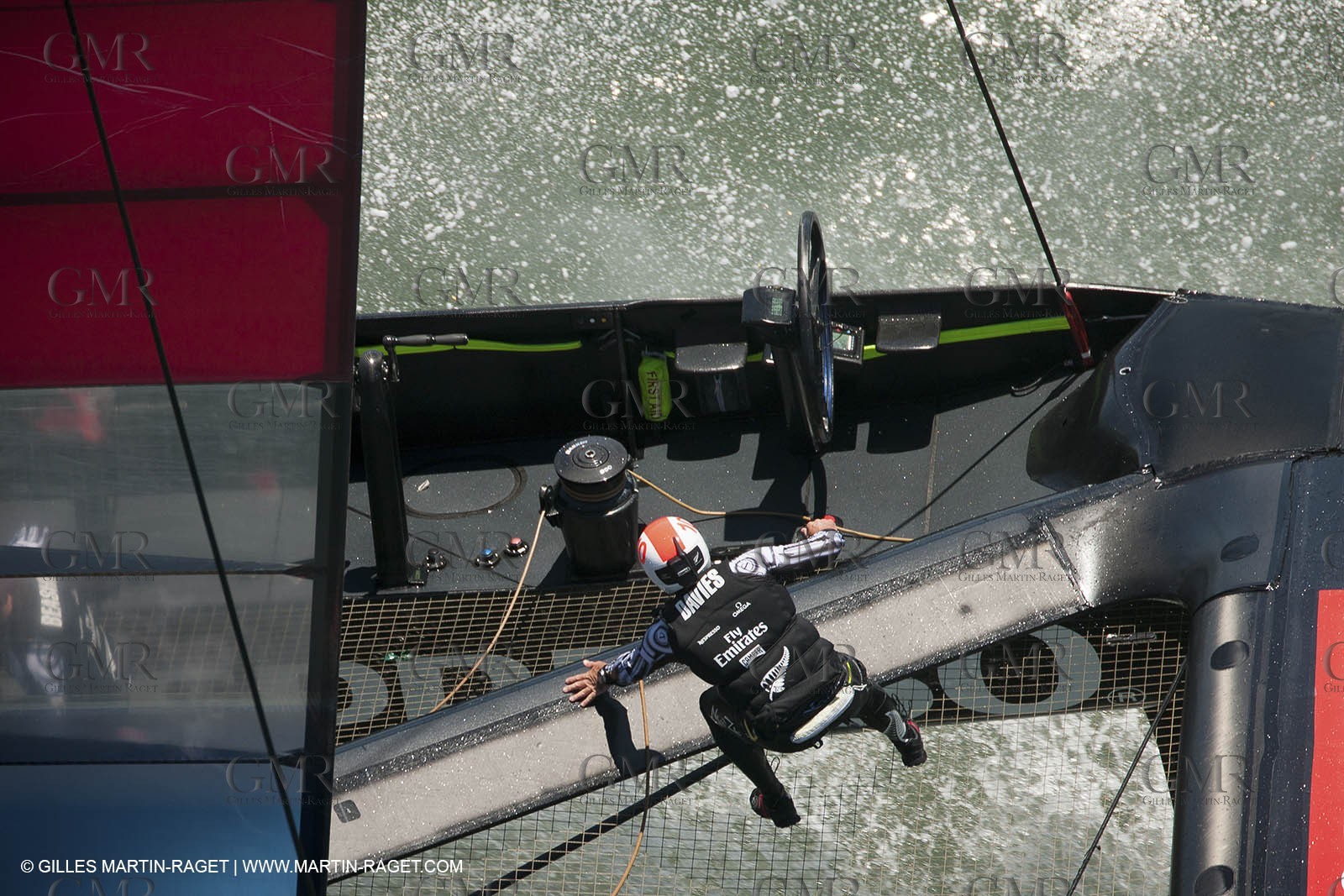 08 07 2013 - San Francisco (USA,CA) - 34th America's Cup - Louis Vuitton Cup - Round Roin - Race day 2 - Emirates Team New Zealand Vs Artemis (forfeit)
