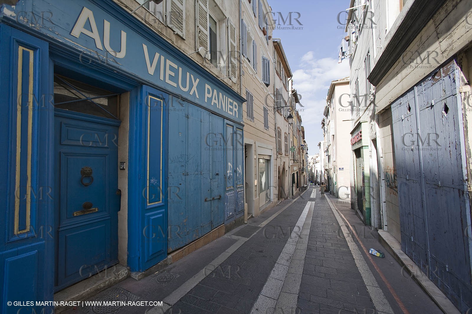 31 08 2007  - Marseille (FRA, 13) - Le Panier neighborhood (historical and original heart of Marseille)