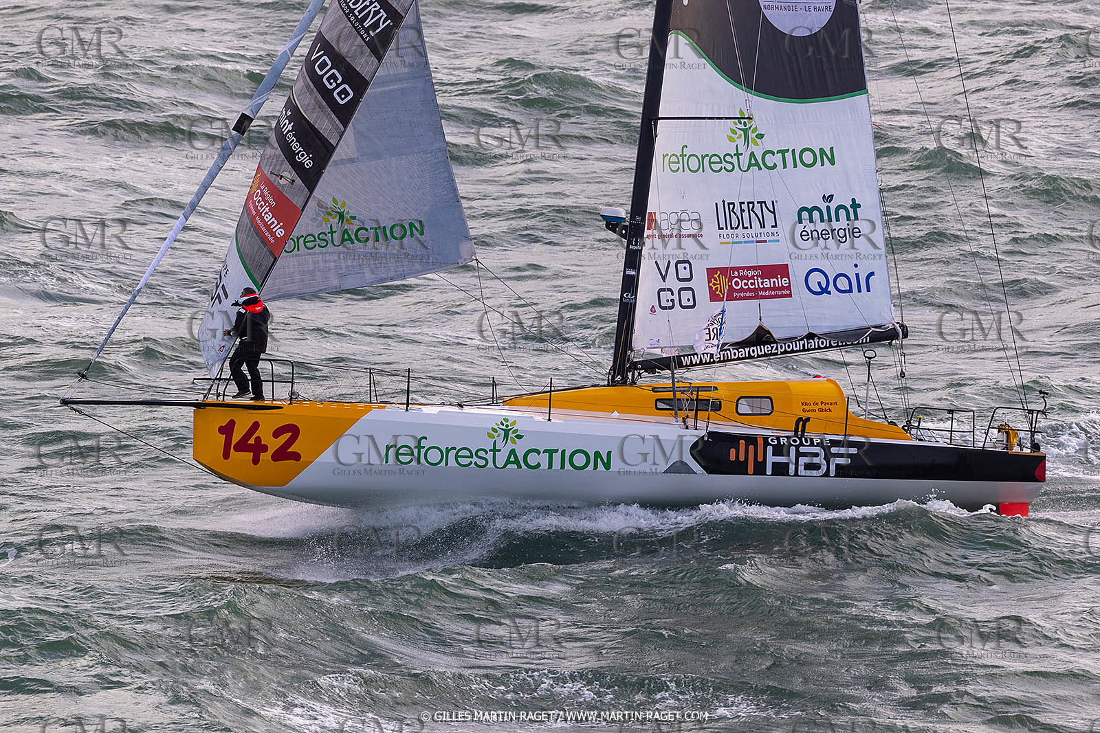 07 11 2021, Le Havre (FRA), Départ Transat Jacques Vabre 2021