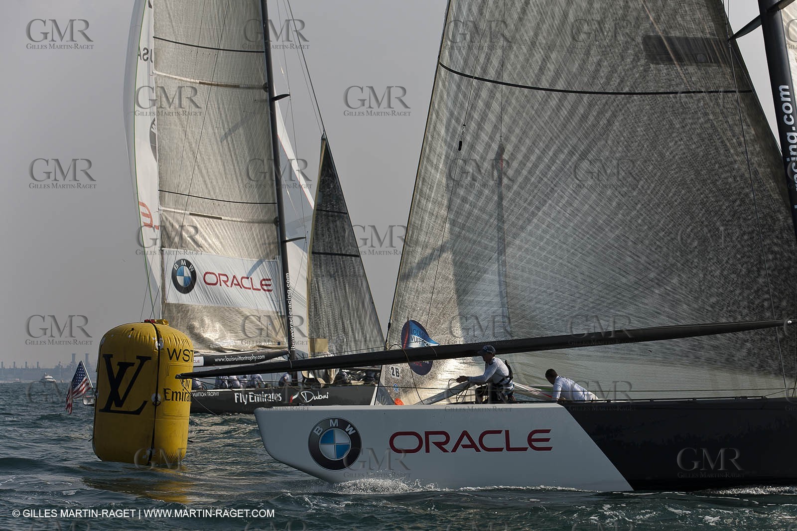 23 11 2010 - Dubai (UAE) - Dubai Louis Vuitton Trophy -  Round 2 - BMW ORACLE Racing Vs Mascalzone Latino