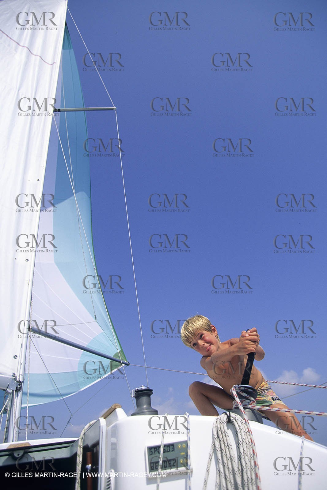 Voile, croisière, enfants à bord