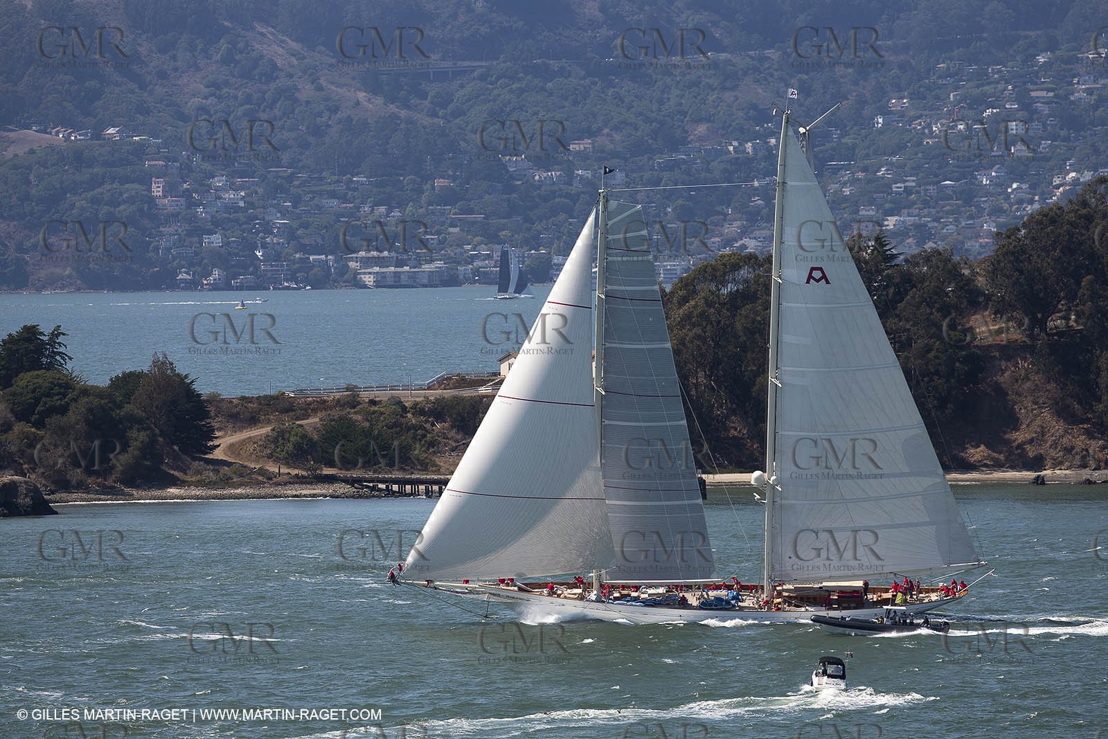 13 09 2013 - San Francisco (USA,CA) - 34th America's Cup - America's Cup Superyacht Regatta - Day 3