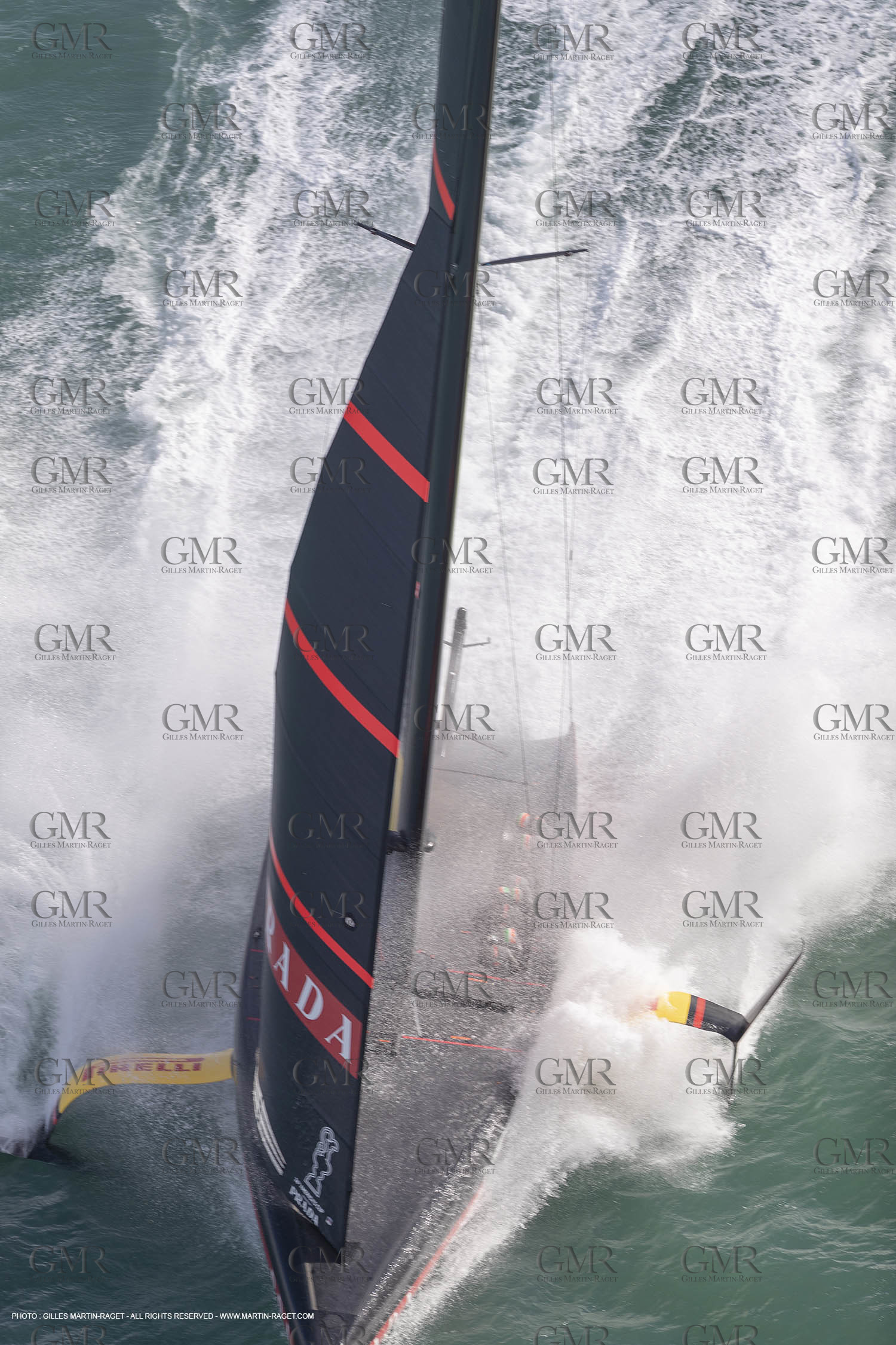 10 12 2020 - Auckland (NZL) - 36th America's Cup - Practice Sessions - Day 2 -Luna Rossa Prada Pirelli Team