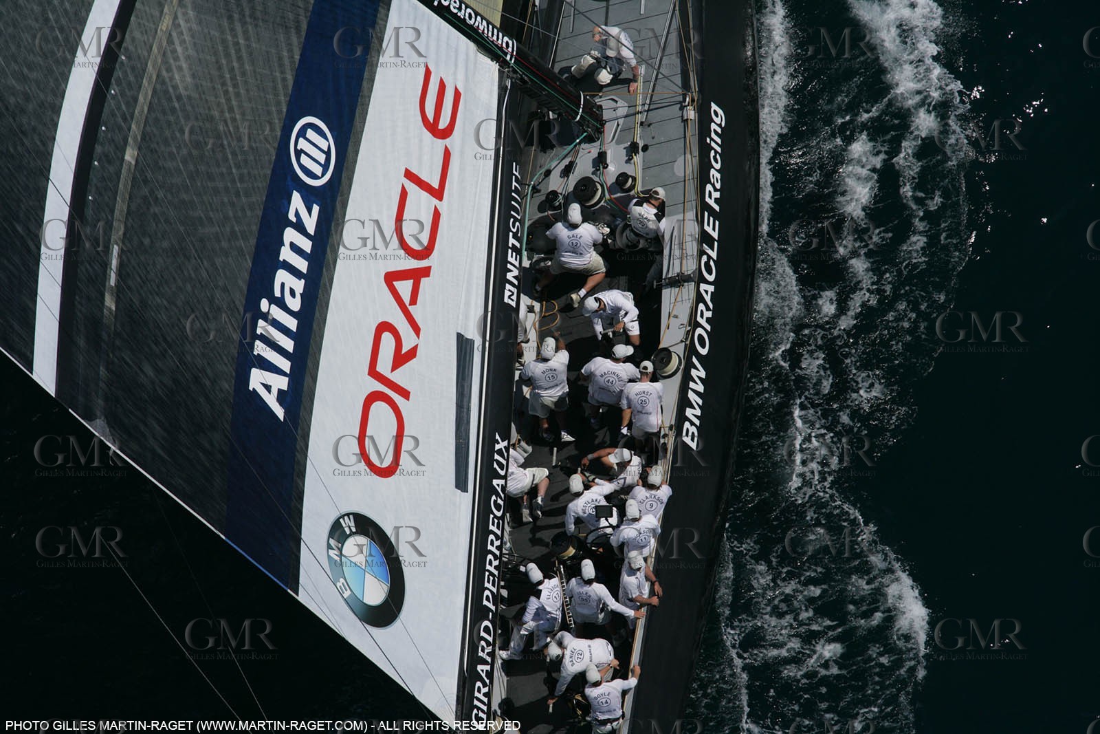 09 05 2007-Valencia (Spain)- 32nd America's Cup - Louis Vuitton Cup - RR2 - Day 11 - BMW ORACLE Racing