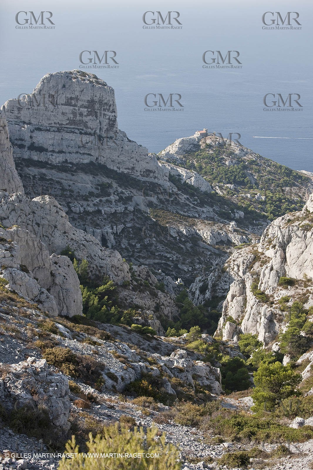 10 09 2009 - Marseille (FRA, 13) - Les Calanques - Massif de Marseilleveyre - Vallon de Mougranier - Vallon Saint Michel