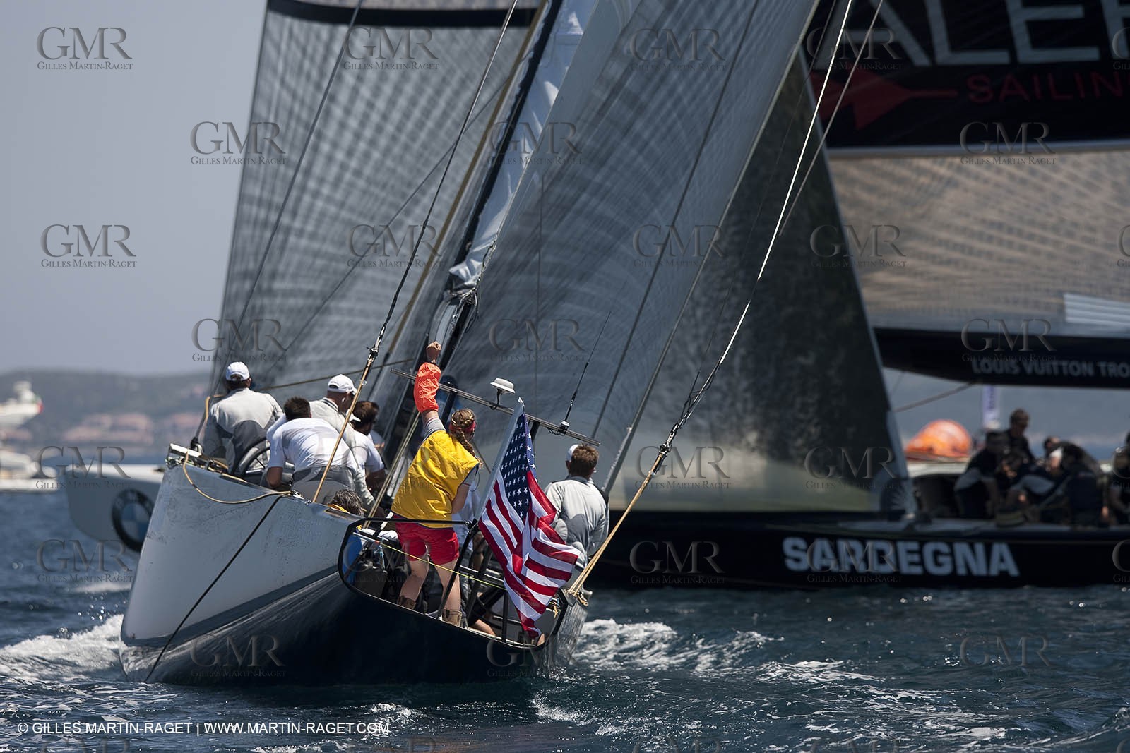 23 05 2010 - La Maddalena (ITA, Sardinia) Louis Vuitton Trophy - BMW ORACLE Racing - Racing Day 2