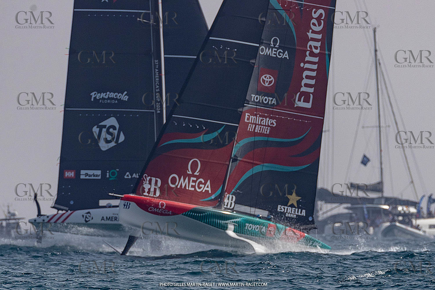 15 09 2023, Vilanova i La Geltru (ESP), 37th America's Cup, Preliminary Regatta N° 1, Race Day 3