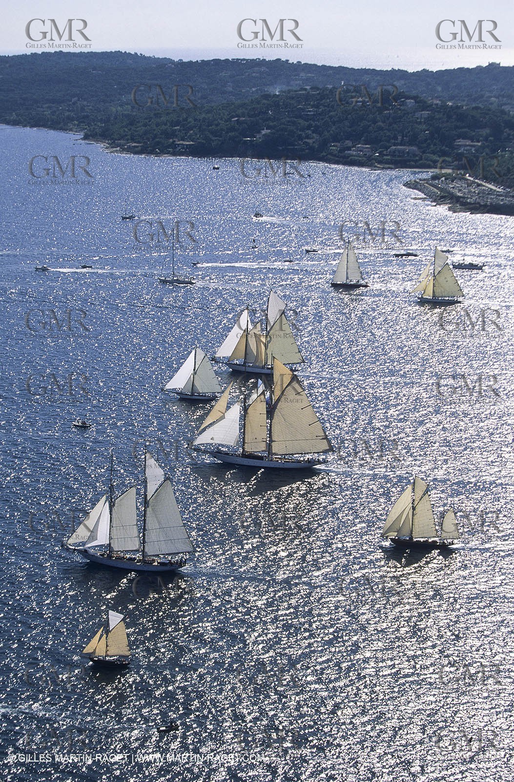 Sailing, Classic yachts, Voiles de Saint-Tropez 1998-2000