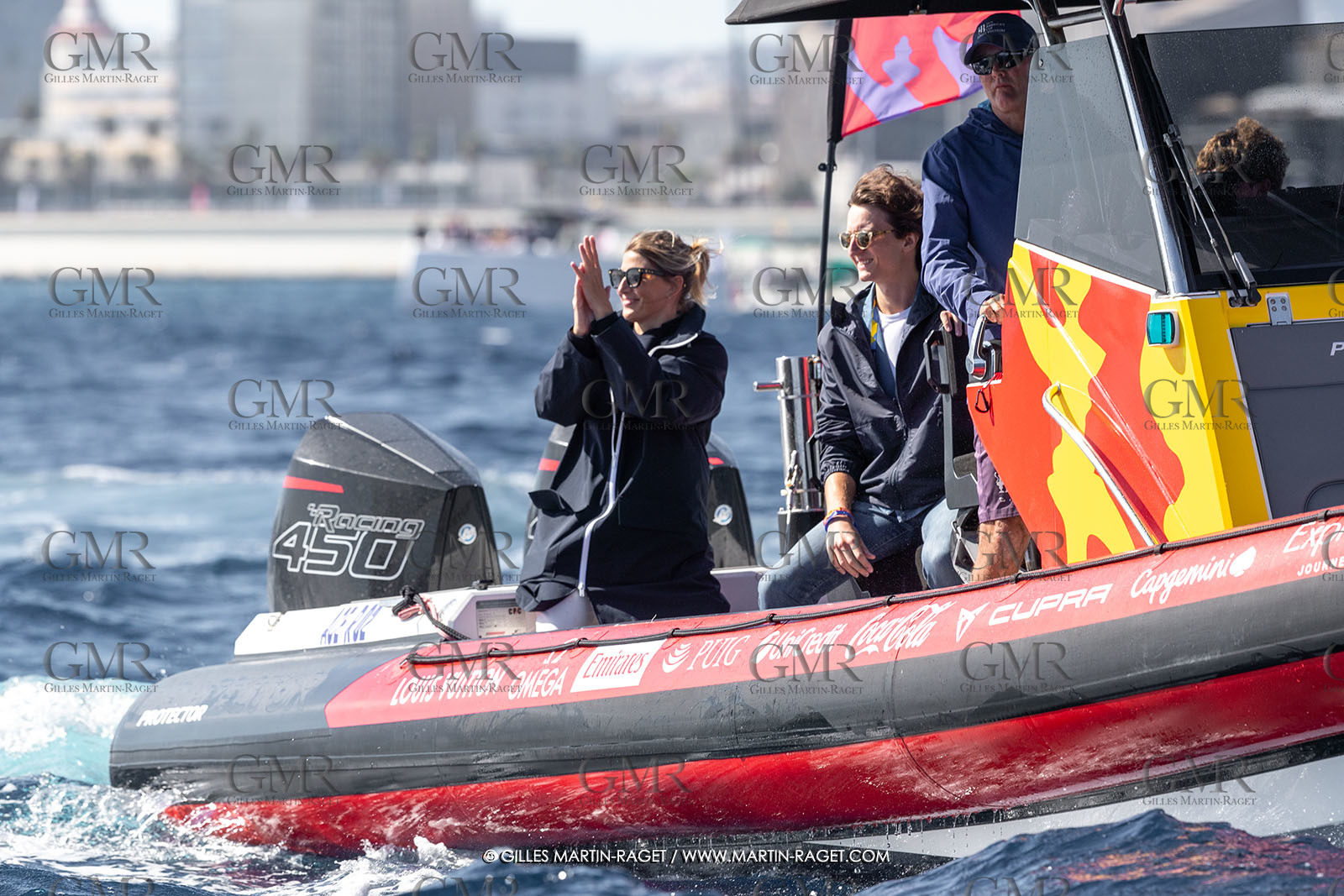 04 10 2024, Barcelona (ESP), 37th America's Cup, Louis Vuitton Cup Final, Race Day 7