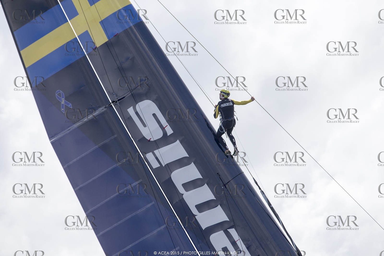 30 08 2015, Göthenburg, (SWE), 35th America's Cup, Louis Vuitton America's Cup World Series Göthenburg 2015, Race Day 2