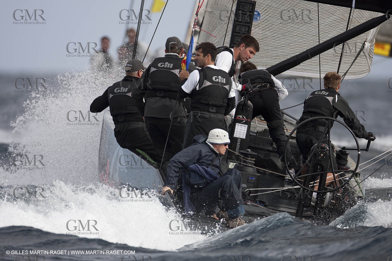 09 12 2008 - Puerto Calero (Lanzarote, Islas Canarias, ESP)  - RC 44 World Championsship - RC 44 Puerto Calero Gold Cup - Training
