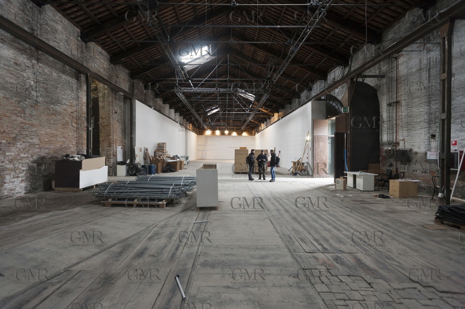 20 02 2012 - Venezia (ITA) - 34th America'sCup - Venezia 2012 America's Cup World Series - The Arsenale where the AC45 moorings, public village, media center and Club 45 will be located