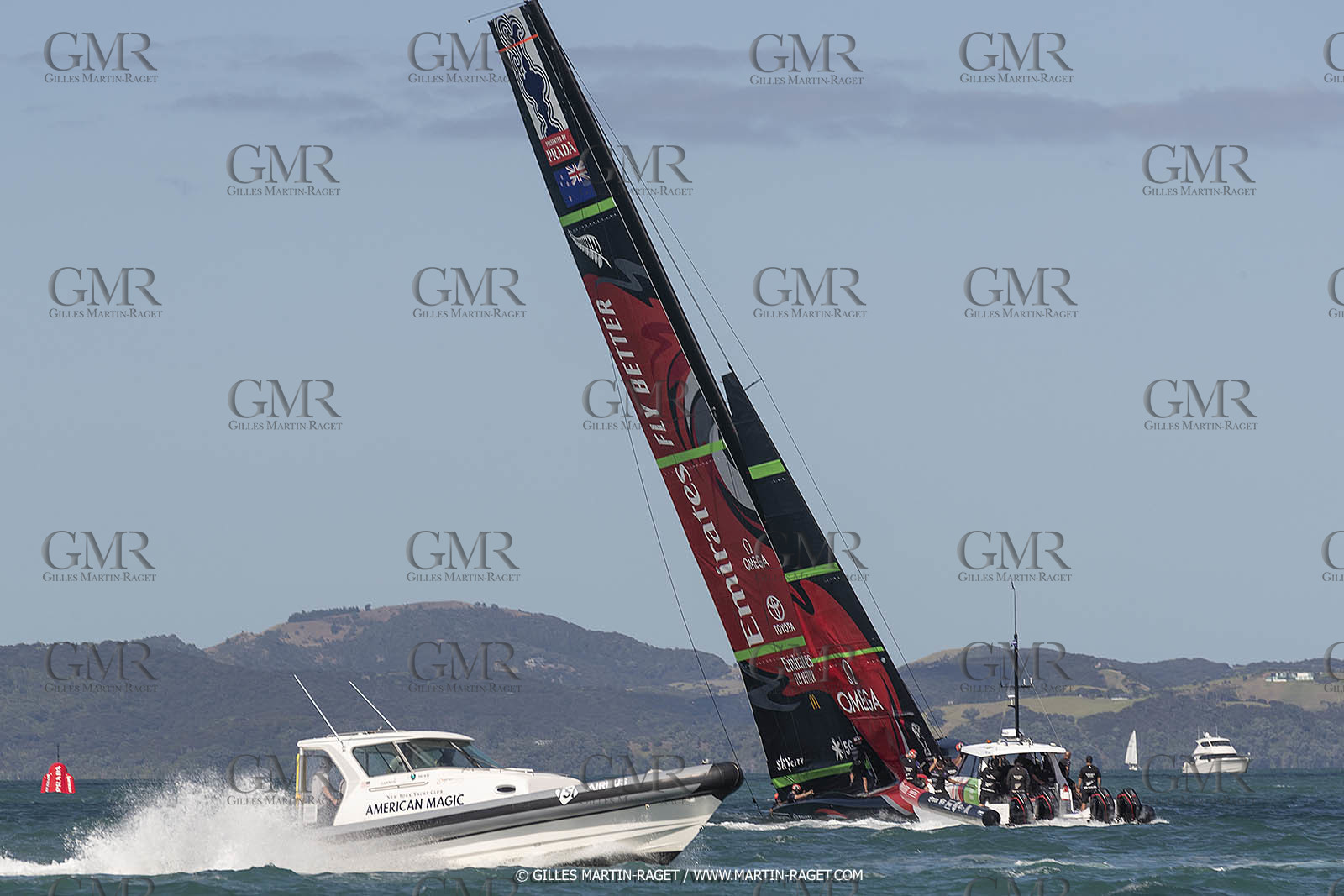11 01 2021, Auckland (NZL), 36th America's Cup, Practice Racing