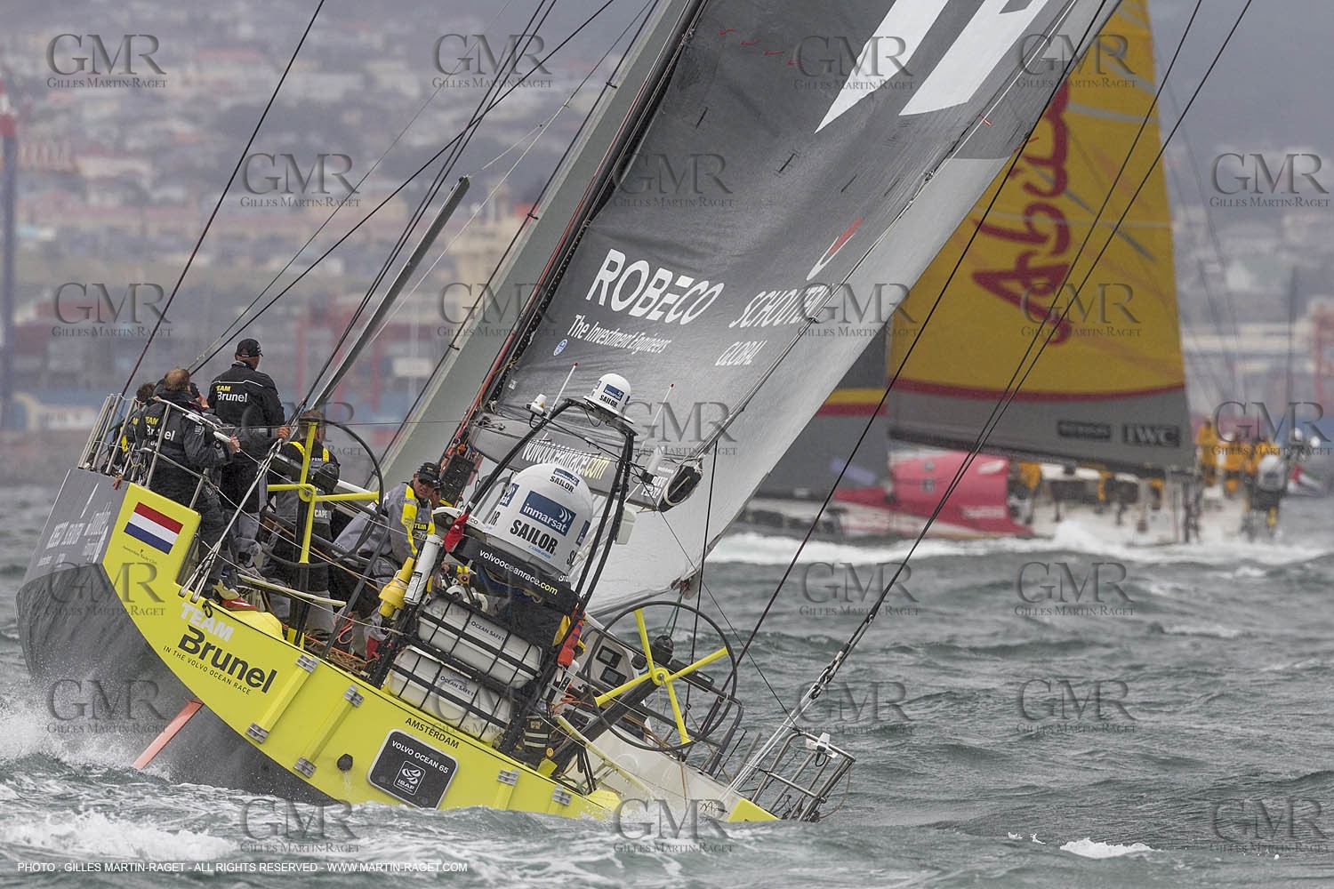 15 11 2014, Cape Town (ZAF), Volvo Ocean Race 2014-15, Team Alvimedica, In Port Race