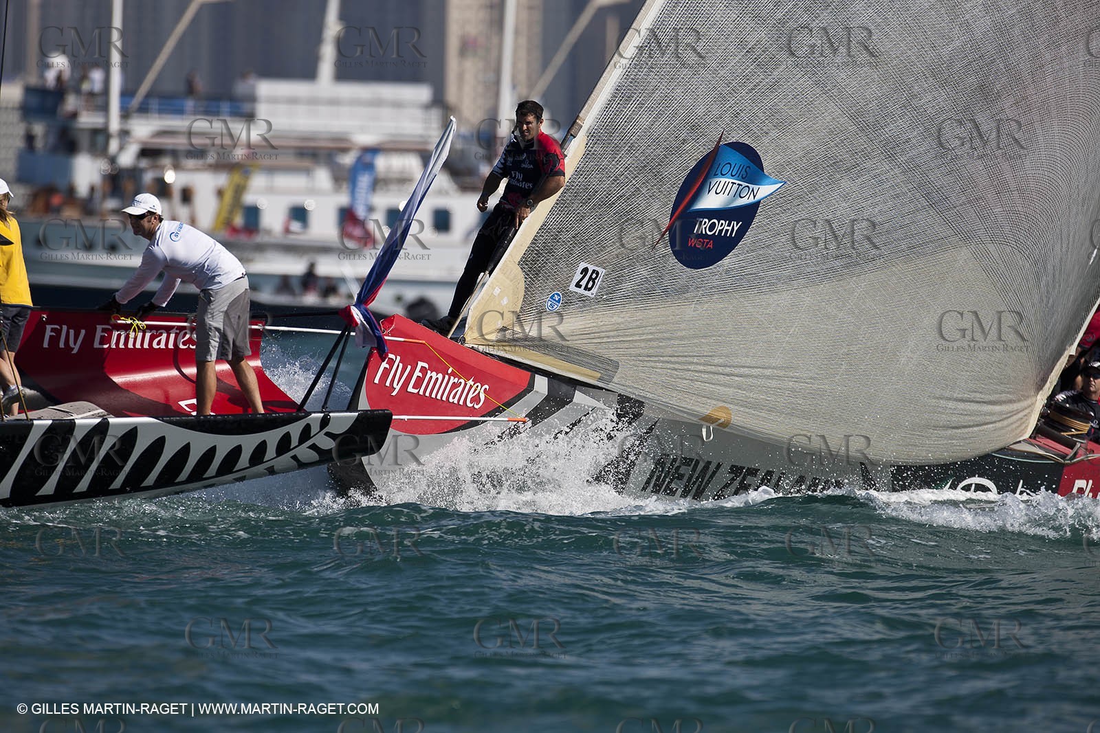 18 11 2010 - Dubai (UAE) - Dubai Louis Vuitton Trophy -  BMW ORACLE Racing Vs Mascalzone Latino