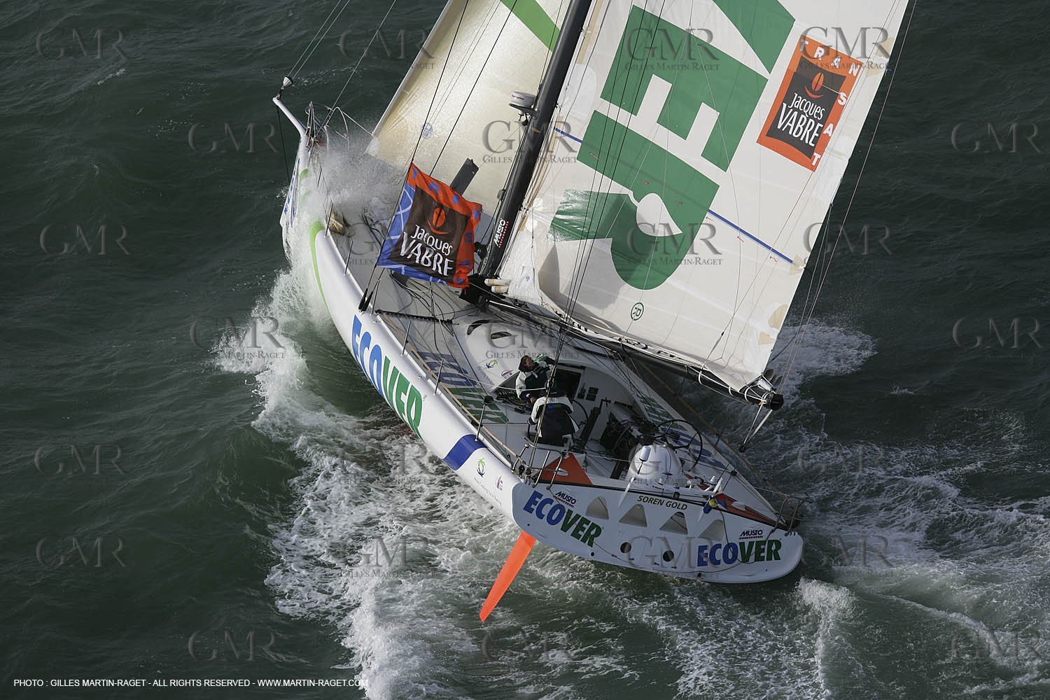 Transat Jacques Vabre 2005, départ des monocoques