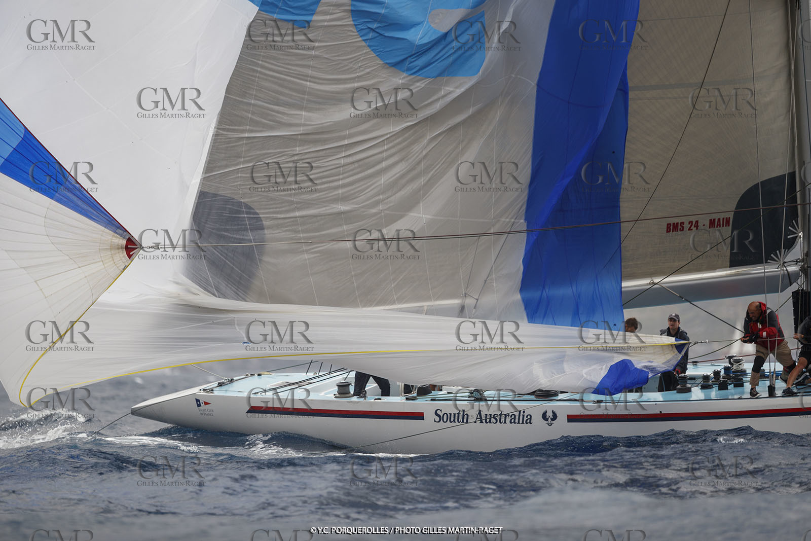 19 06 2024, Porquerolles Island (FRA), Championnat du monde des 12 m JI 2024, Race Day 1