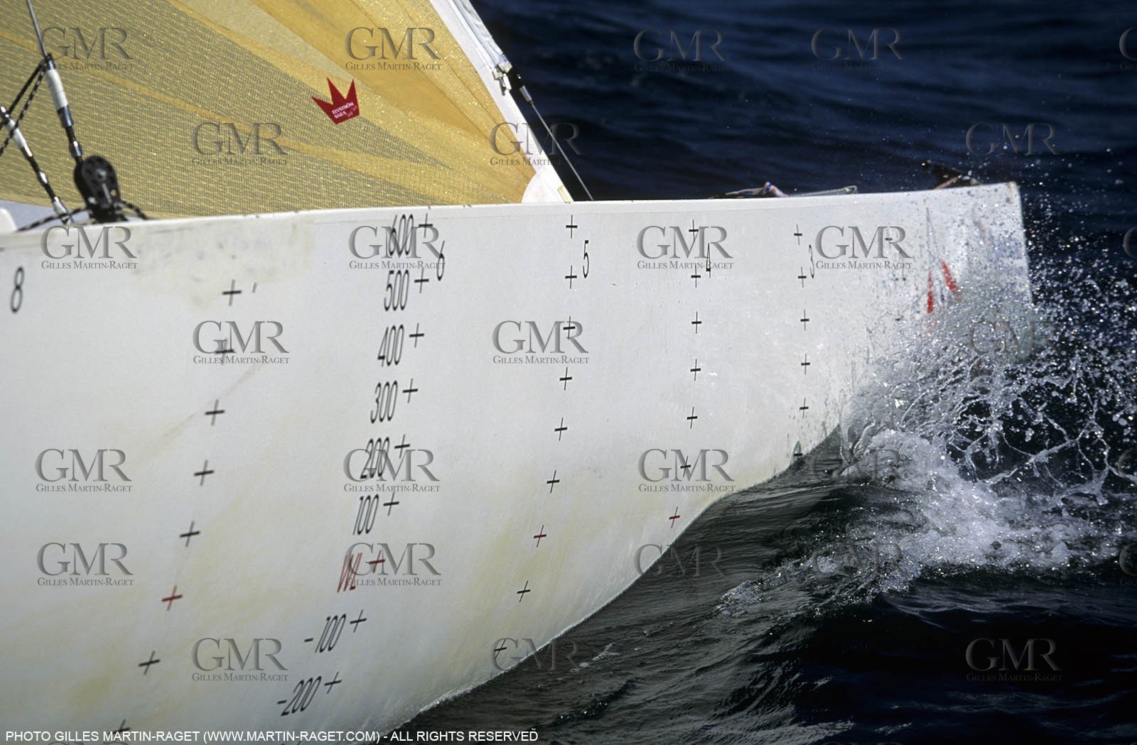 America's cup - San Diego  1995 - Défi français - Mini labs