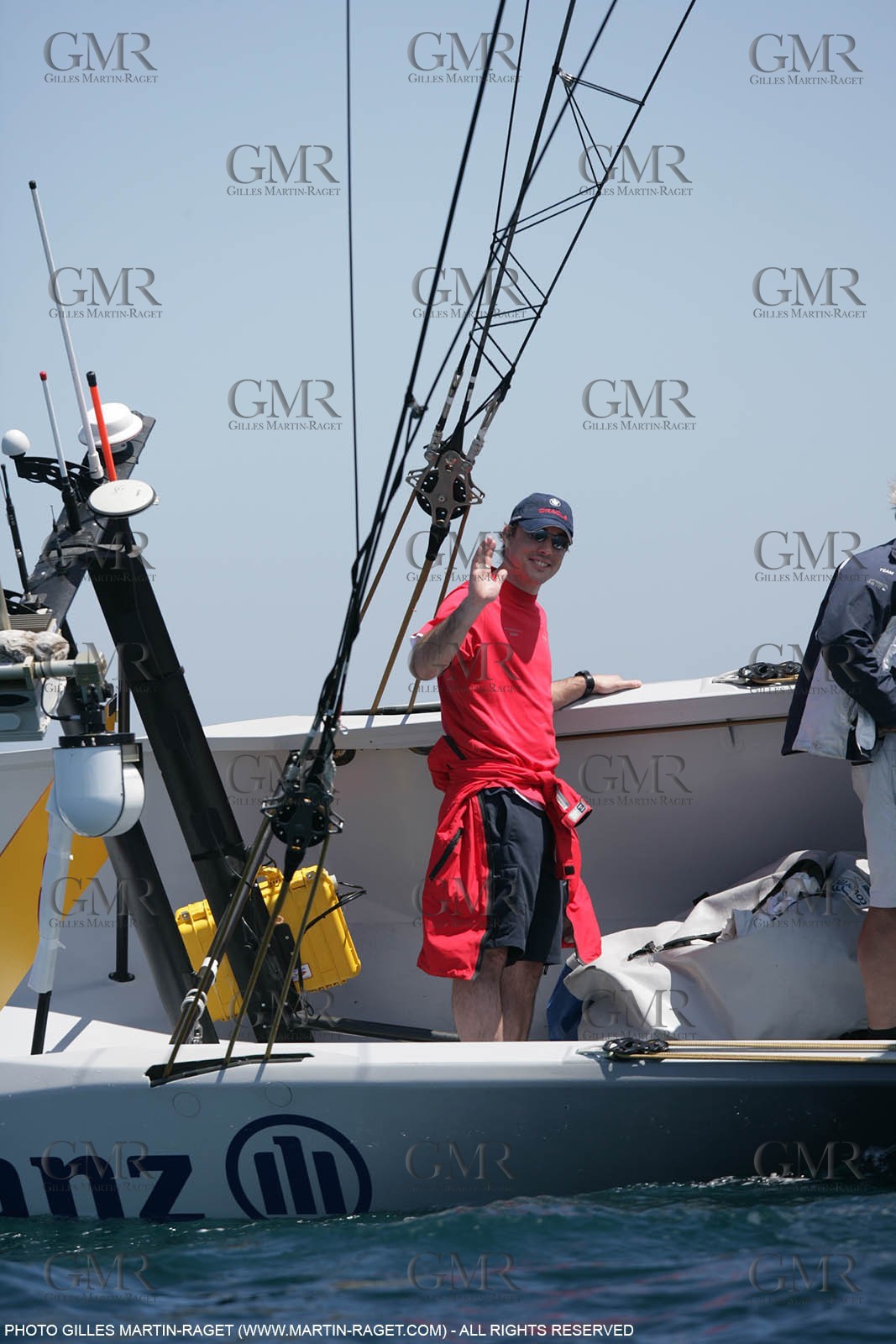 8 05 2007-Valencia (Spain)- 32nd America's Cup - Louis Vuitton Cup - RR2 - Day 10 - BMW ORACLE Racing