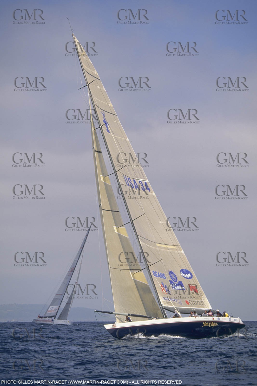 Sailing, Yacht Racing, America's Cup XXIX, San Diego (USA,CA), 1995, Stars and Stripes