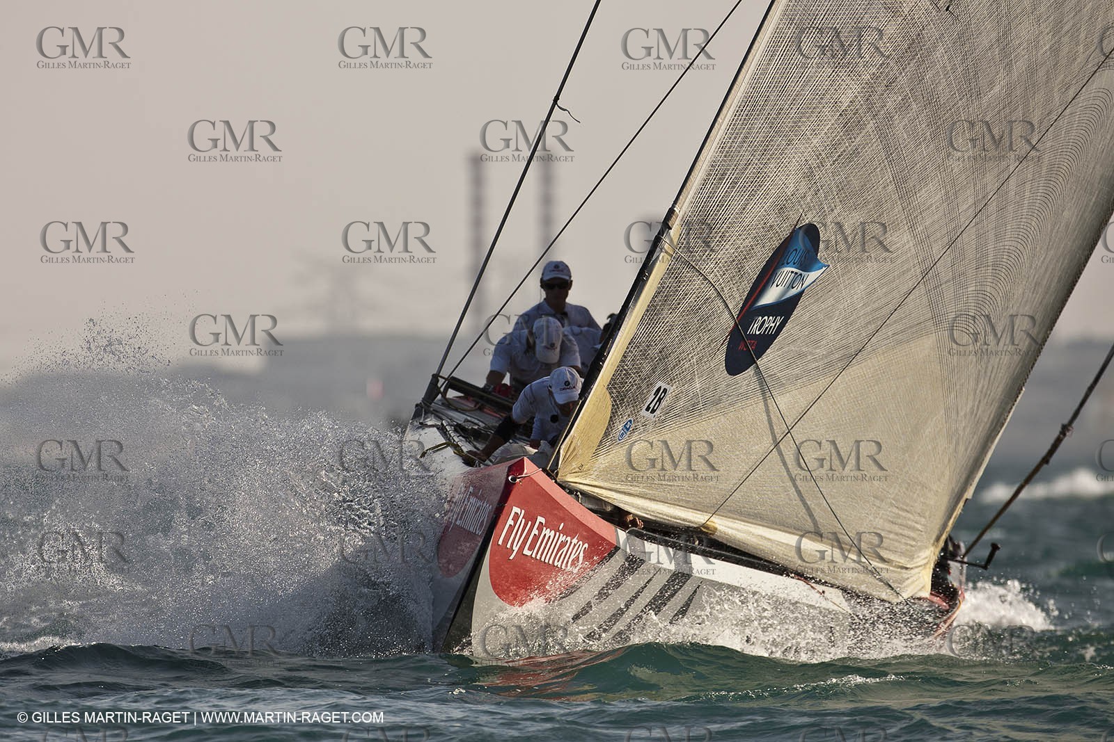 16 11 2010 - Dubai (UAE) - Dubai Louis Vuitton Trophy -  BMW ORACLE Racing Vs Synergy