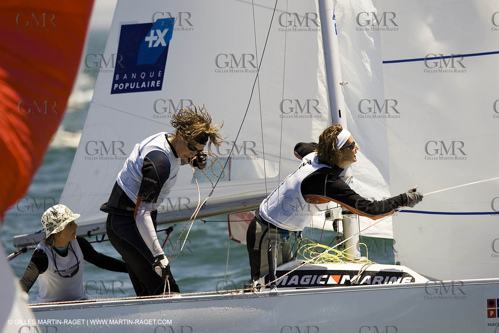 11-05-07 - ISAF SAILING WORLD CHAMPIONSHIPS - CASCAIS 2007 - DAY 8 - Yingling - FRANCE - Leberre - Gerecht - Ponsar