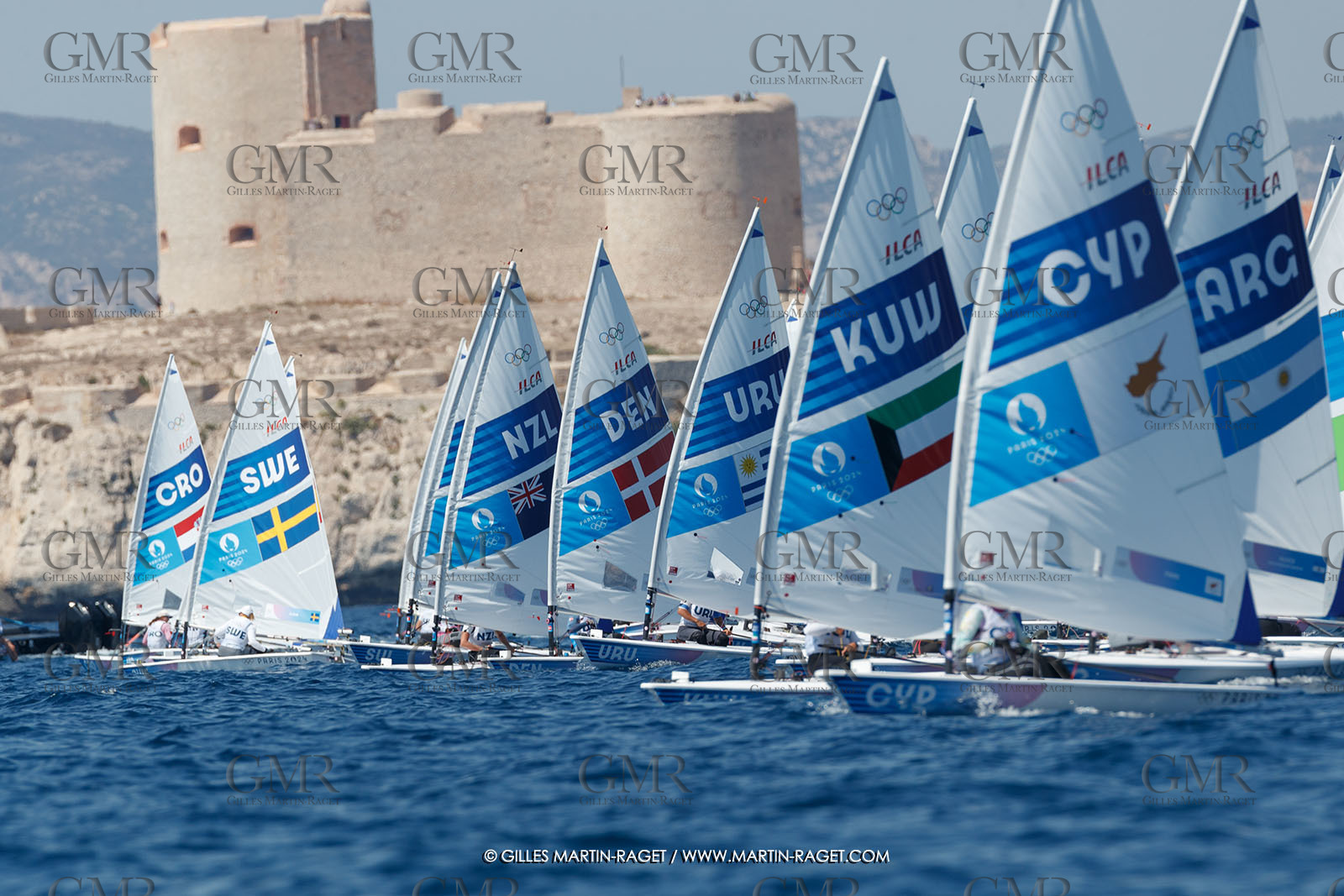 05 08 2024, Marseille (FRA), Paris 2024 Olympic Games, Sailing, Race Day 8