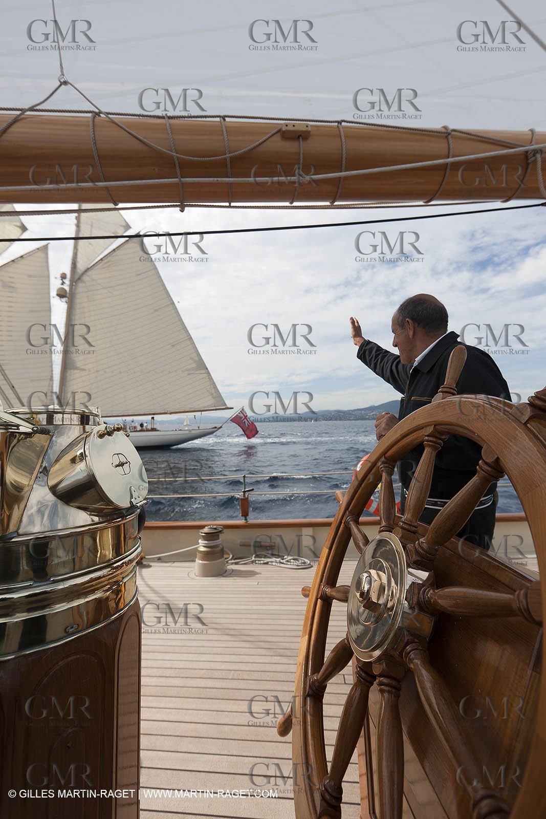 30 09 2010 - SainTropez (FRA,13) - Voiles de Saint Tropez 2010 - onboard Atlantic