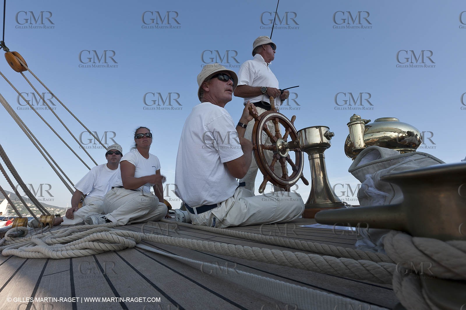 01 10 2011 - Saint Tropez (FRA,13) - Voiles de Saint Tropez 2011 - Classic Yachts - Day 5 - Onboard Mariquita