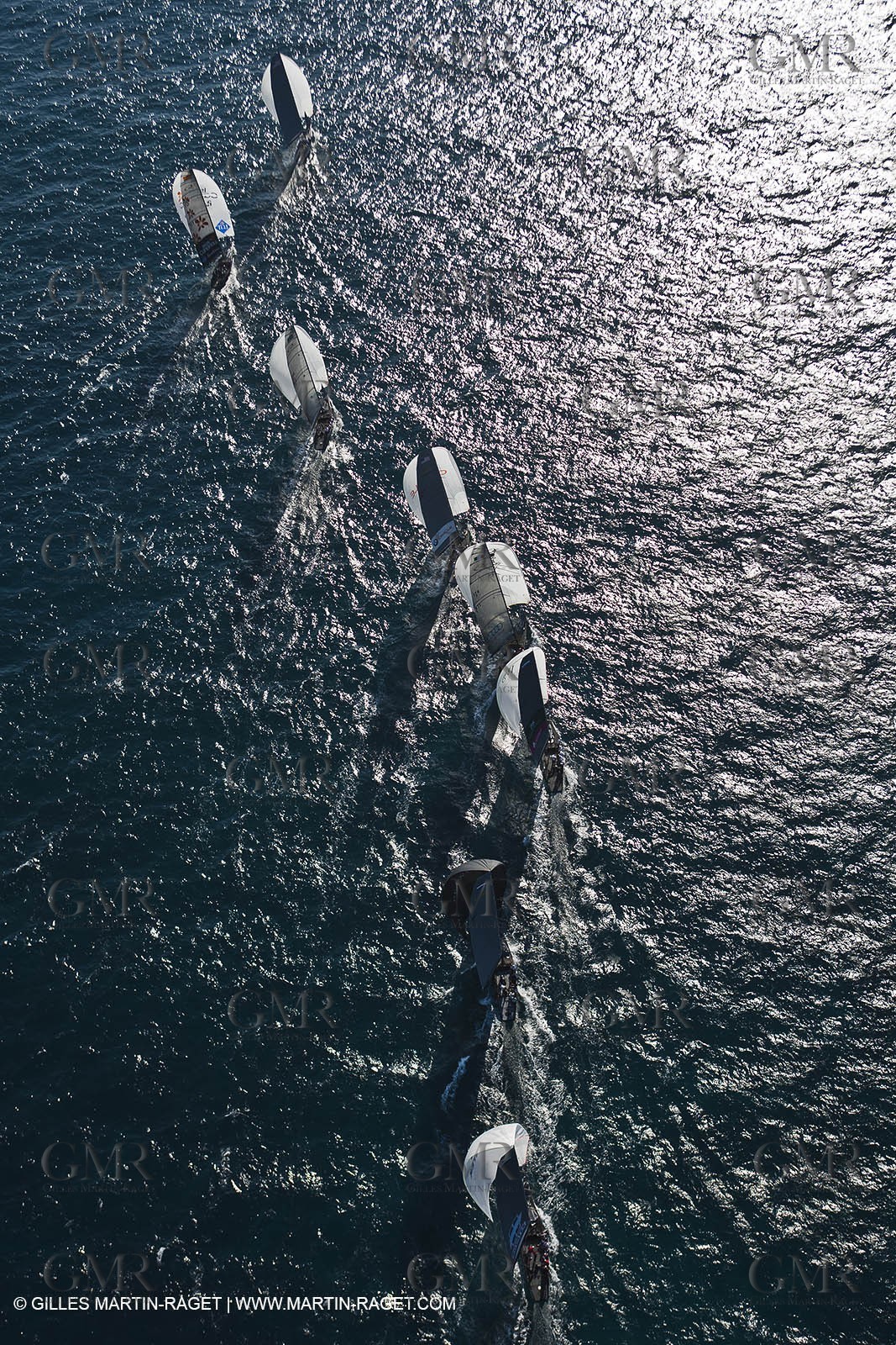 10 12 2010 - Miami (USA, FLA) - 2010 RC 44 World Champîonship - Oracle RC 44 Cup Miami - Day 5-  Fleet racing