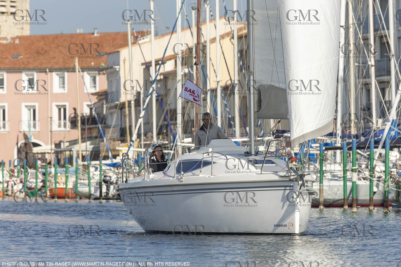 28 01 2016, Sète (FRA,34), Cruising on Thau Basin, Mèze
