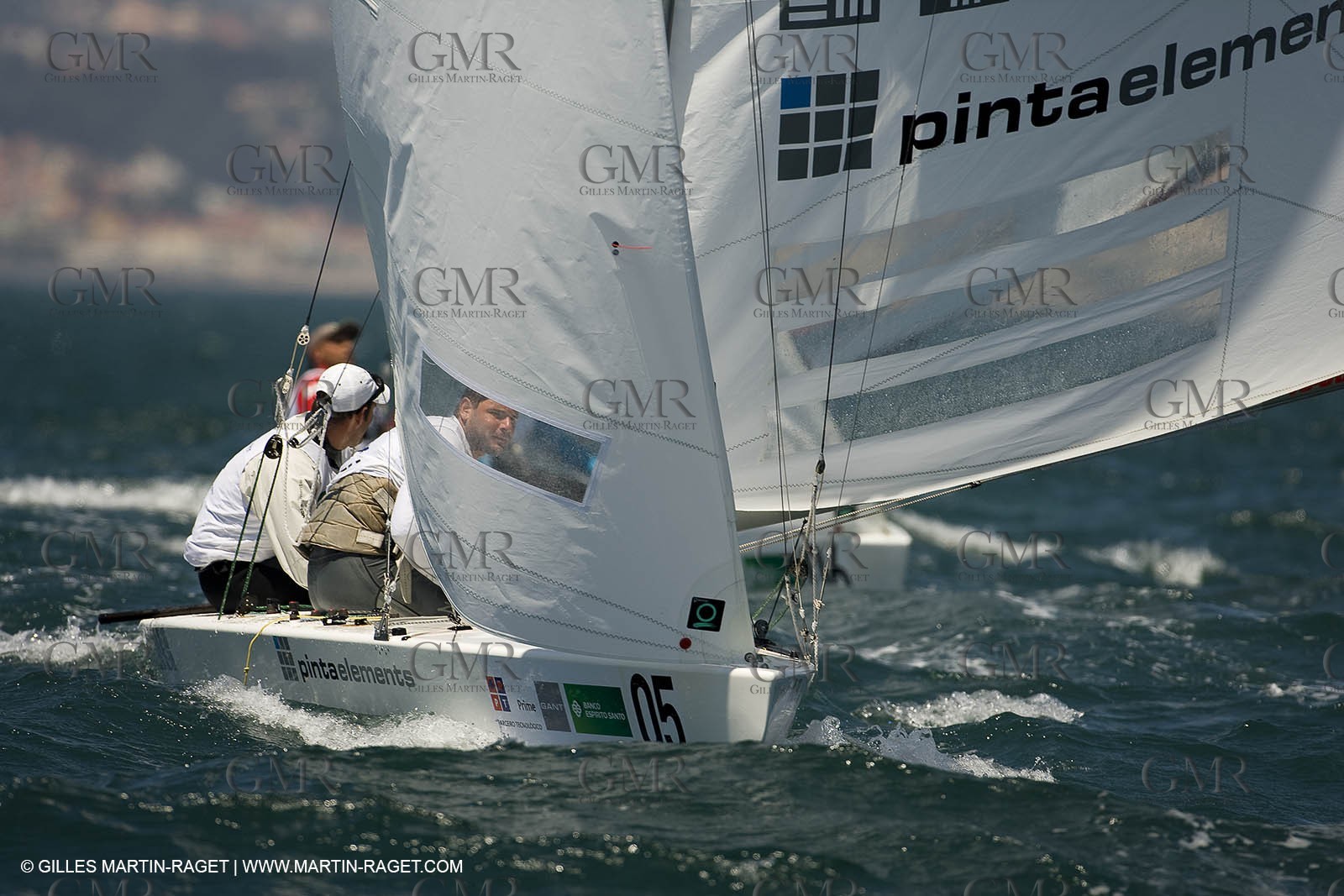07-05-07 - ISAF SAILING WORLD CHAMPIONSHIPS - CASCAIS 2007 - DAY 2 - Star Class - GERMANY - PICKEL,BORKOWSKI