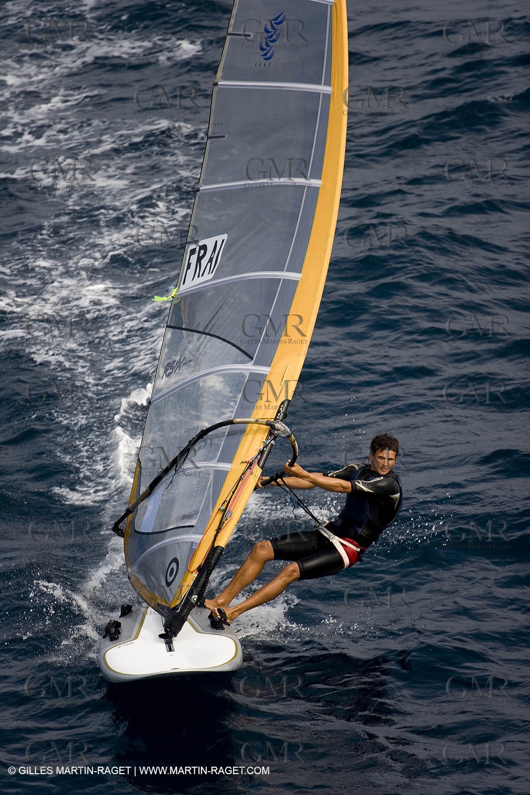 26 04 2007 - 2007 Semaine Olympique Française - Hyères (South of France) - Day 5 - Team France - RS:X - Hassen Fabrice