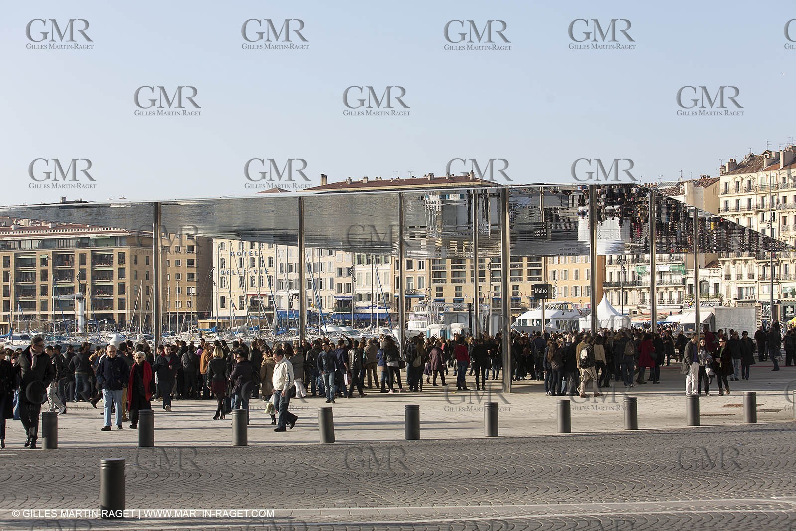 02 02 2013 Marseille (FRA,13) - Opening of the shadehouse and renovated historical Vieux Port