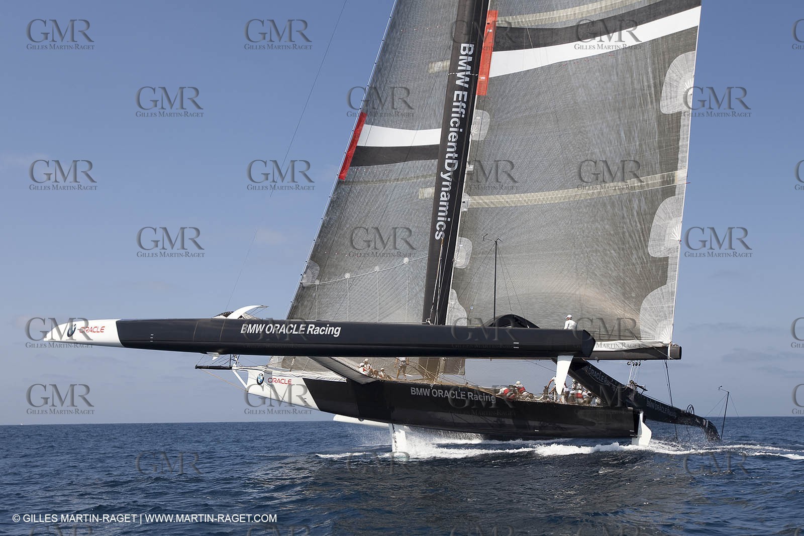 08 08 2009 - San Diego (USA,CA) - 33rd America's Cup - BMW ORACLE Racing - 90 ft Trimaran testings