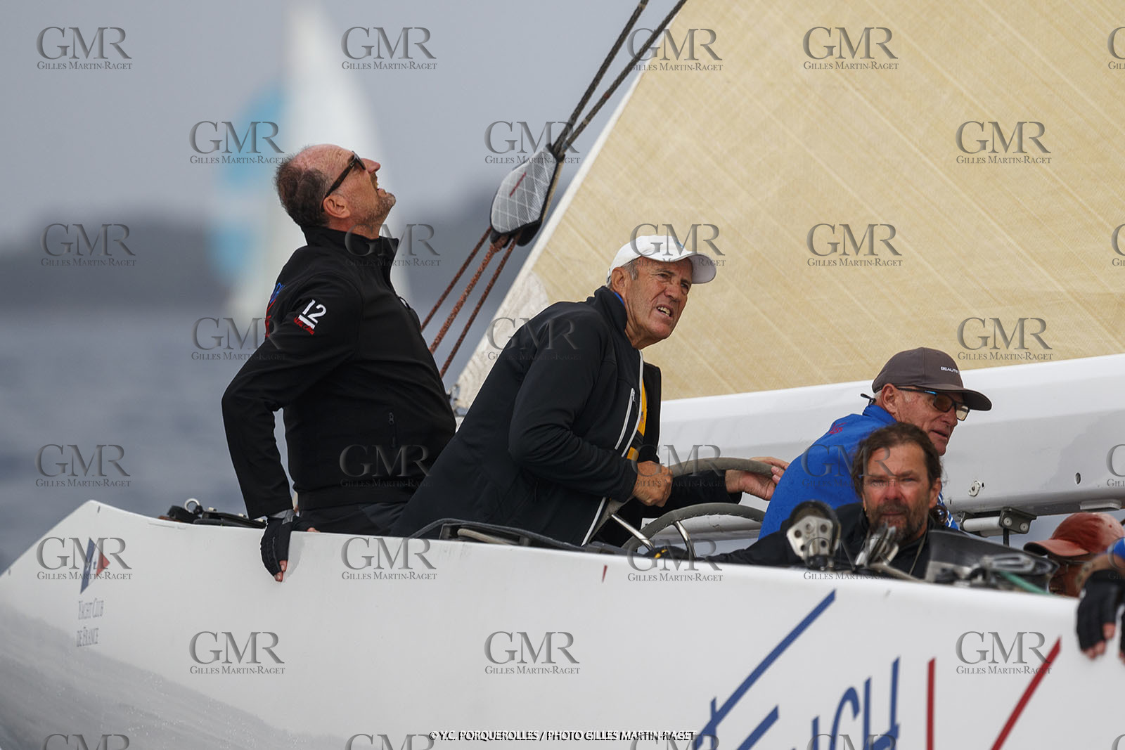 19 06 2024, Porquerolles Island (FRA), Championnat du monde des 12 m JI 2024, Race Day 1