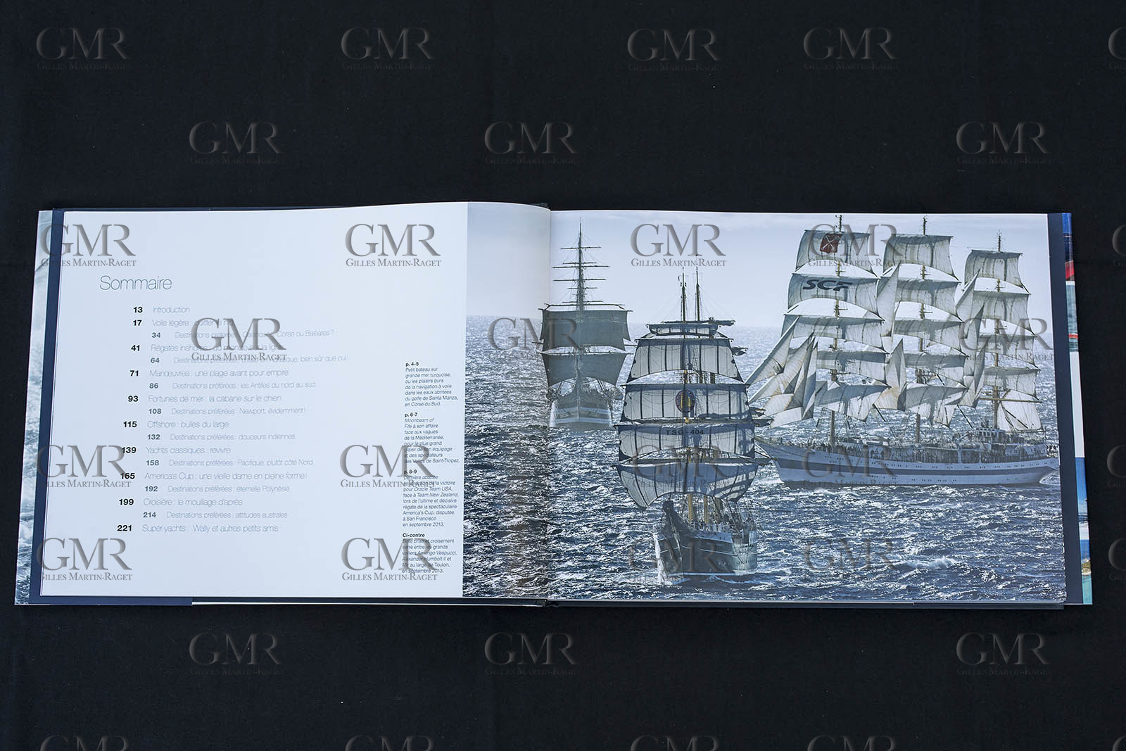 17 août 2014 - Book Vu en Mer (as seen at sea) - Editions du Chêne (Paris, FRA)- Gilles Martin-Raget