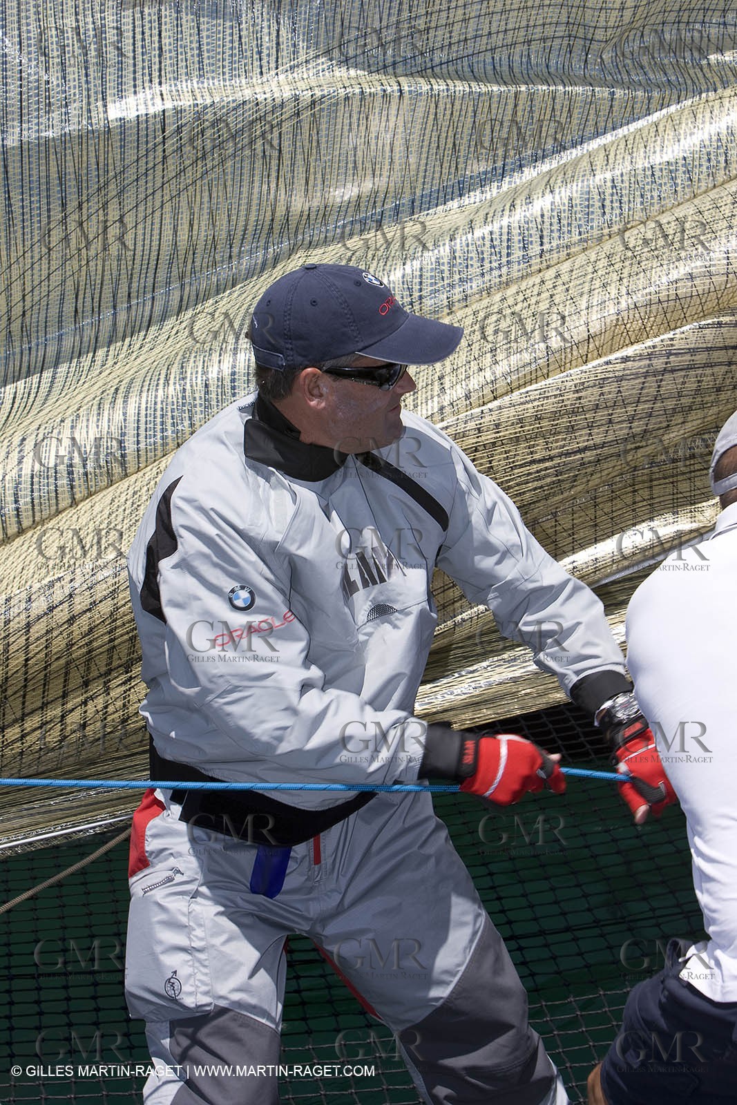 20 05 2008 - Valencia (ESP) - 33rd America's Cup - BMW ORACLE Racing - X40 in house racing