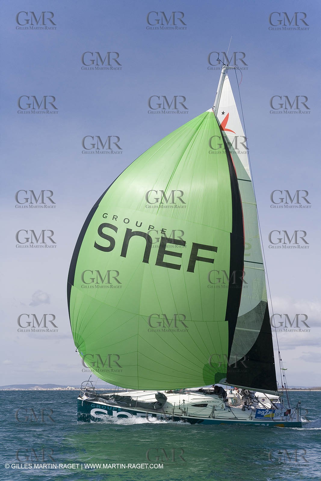 27 03 08- La Grande Motte- (FRA,34) Transat AG2R 2008- Jean-Paul Mouren- Laurent Pellecuer