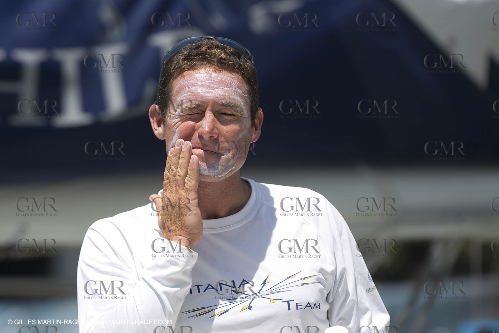 05 07 2012 - New York (USA) - Ocean Krys Race - Speed runs in fornt of NY city