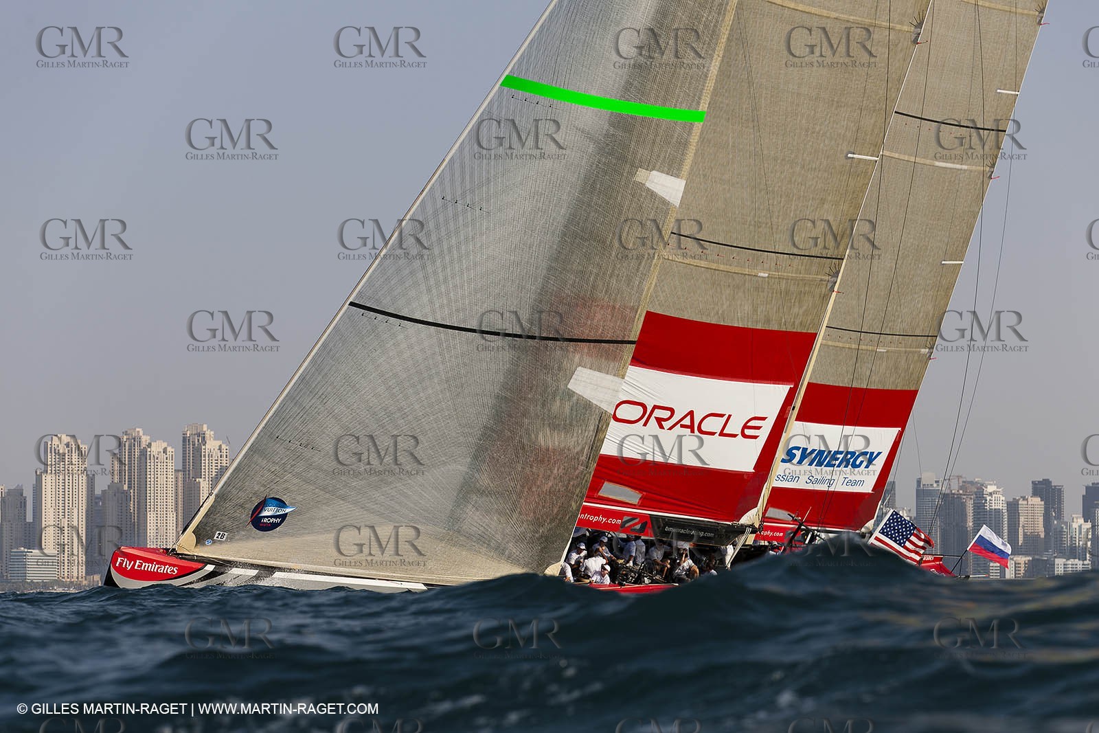 16 11 2010 - Dubai (UAE) - Dubai Louis Vuitton Trophy -  BMW ORACLE Racing Vs Synergy