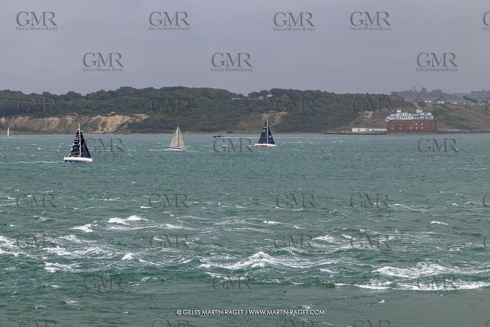 26 07 2025, Cowes (UK, IOW), Admiral's Cup 2025, Rolex Fastnet Race start,